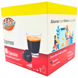 Café Intenso Kfetea 16 Cápsulas para Dolce Gusto.